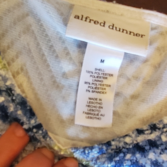 Alfred Dunner Lined Top - Picture 4 of 4